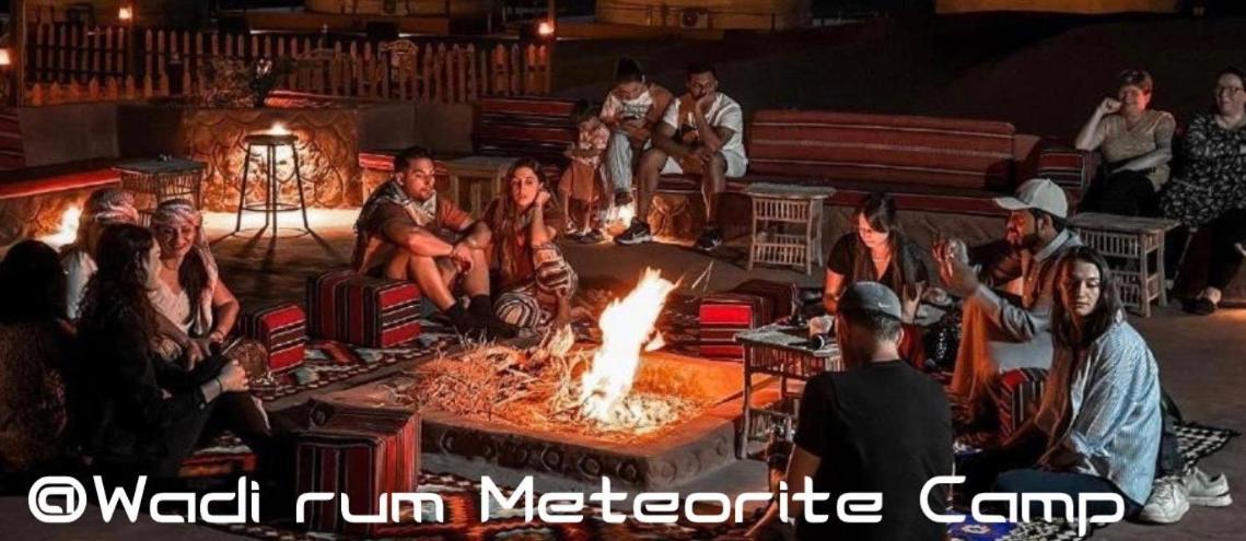 Wadi Rum Meteorite Camp Exterior foto