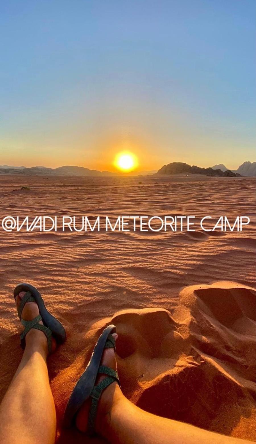 Wadi Rum Meteorite Camp Exterior foto