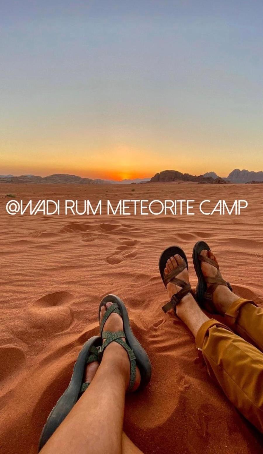 Wadi Rum Meteorite Camp Exterior foto